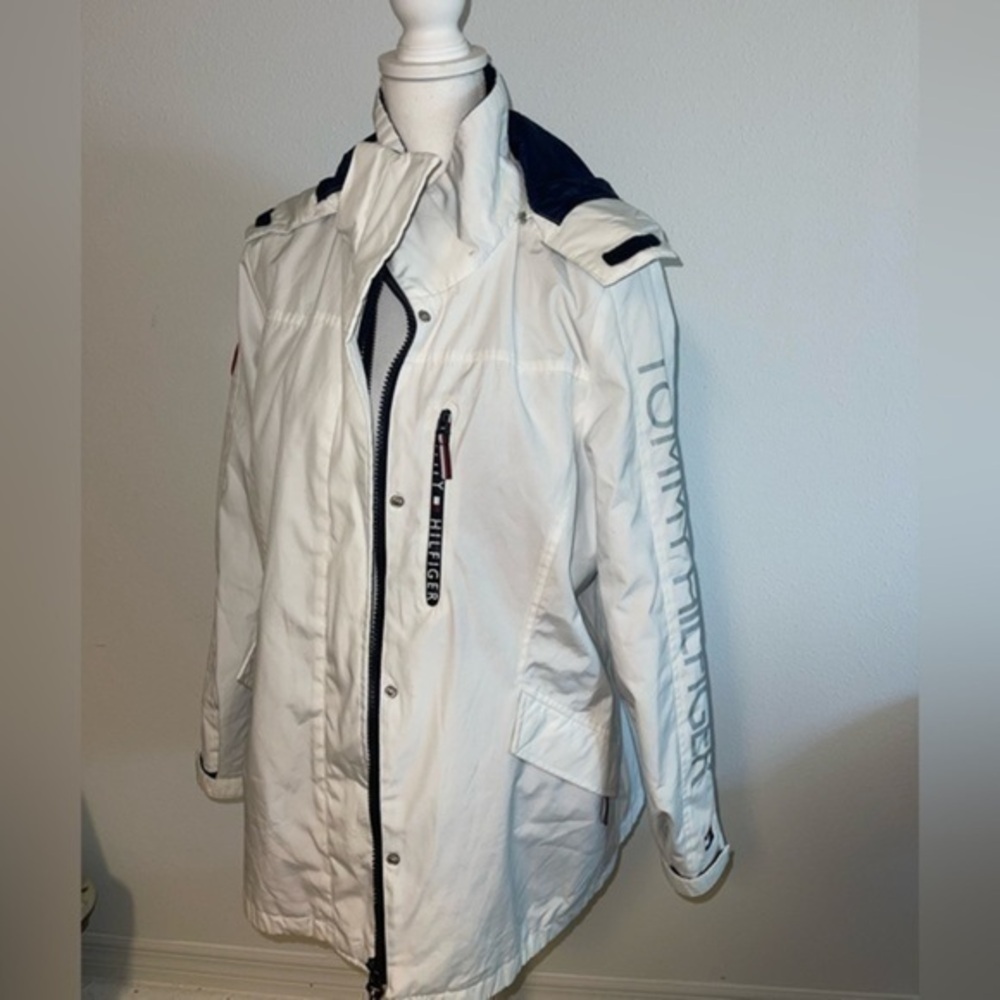 Tommy Hilfiger 3-in-1 Systems Jacket White Coat ski snow